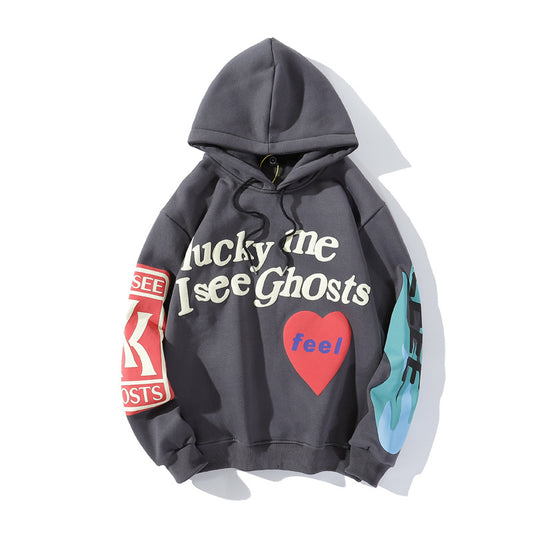 Lucky Me I See Ghosts Unisex Sweater Hoodie